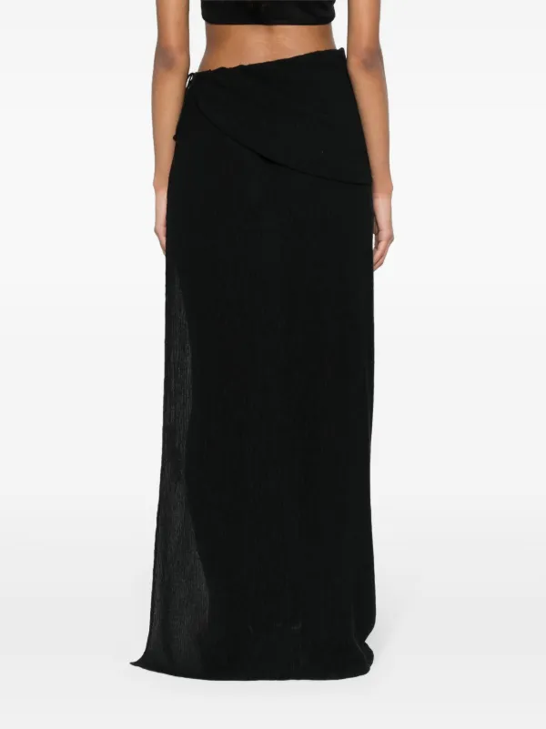 Magda Butrym asymmetric-design Skirt | Black | FARFETCH UK