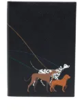 Smythson Dogs Soho notebook (19.6cm x 14cm) - Blue