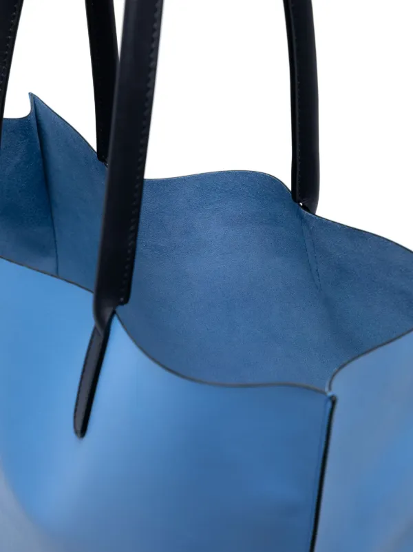 Smythson Kingly Tote Bag | Blue | FARFETCH PL
