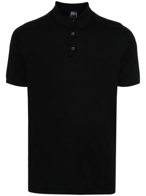 Fedeli short-sleeves cotton polo shirt