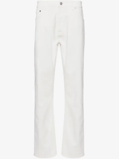 ETRO paisley-jacquard straight-leg jeans