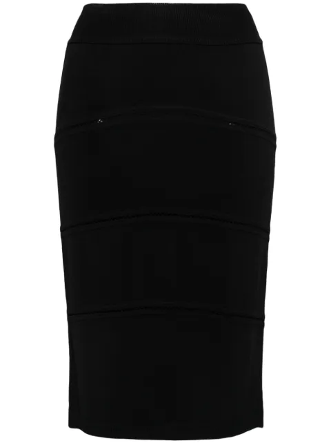 Alaïa Pre-Owned knitted midi skirt