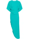 REV The Savita asymmetric midi dress - Blue
