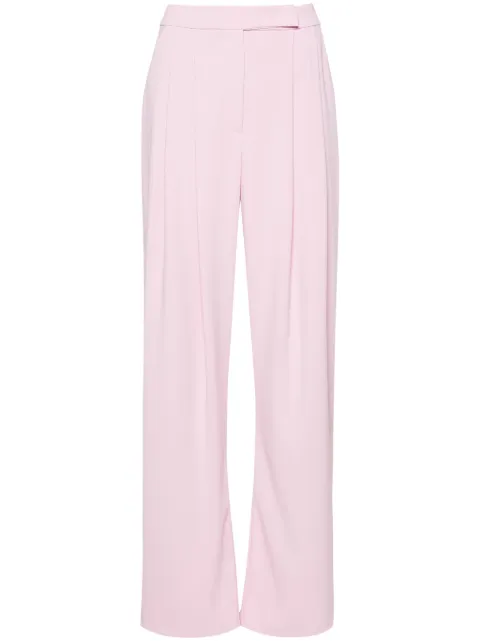 PINKO wide-leg crepe trousers