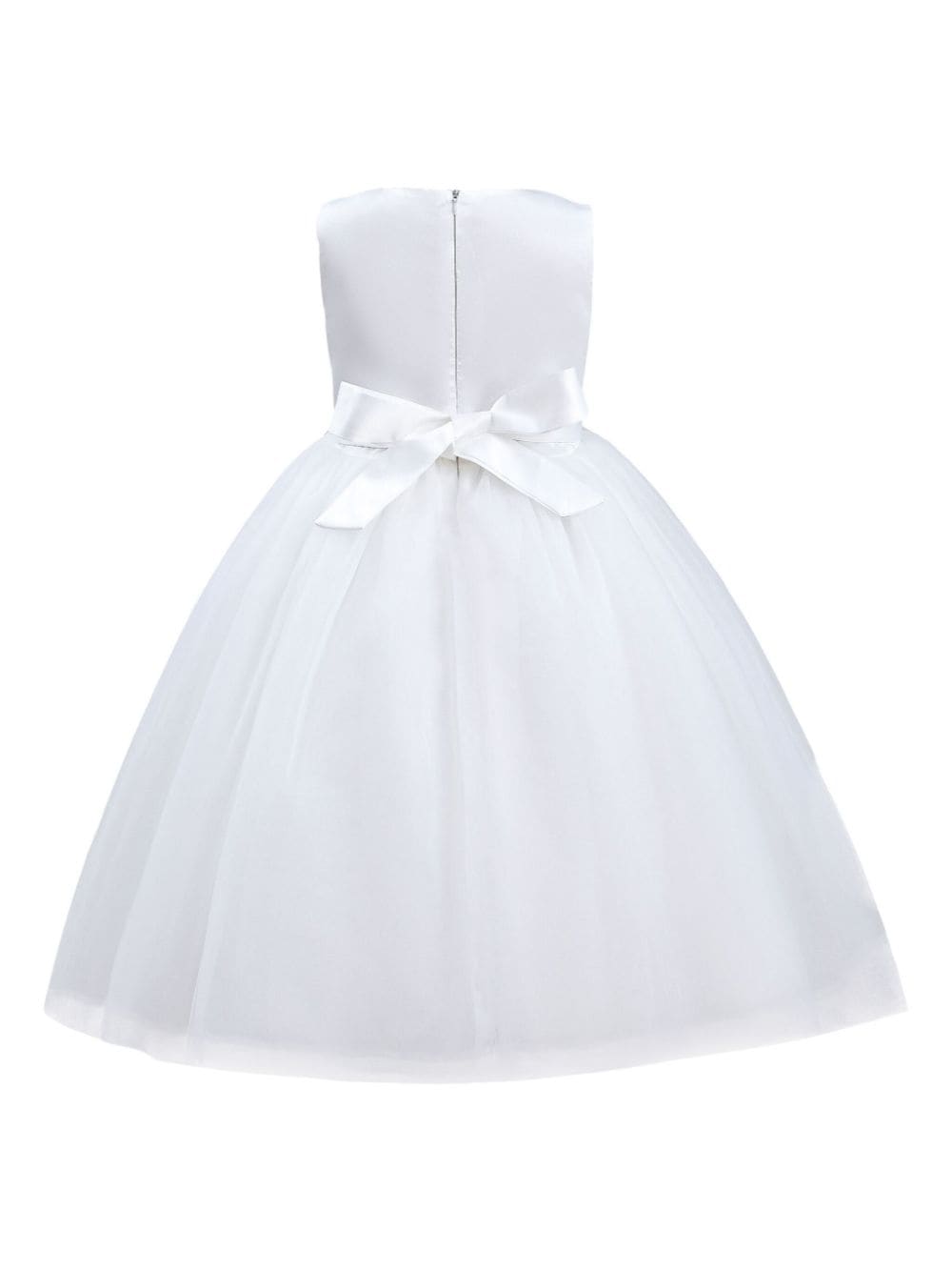 Shop Tulleen Pearl-embellished Tulle Dress In White