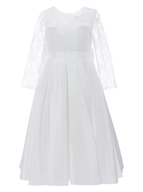 Tulleen Arcadia satin pleated dres