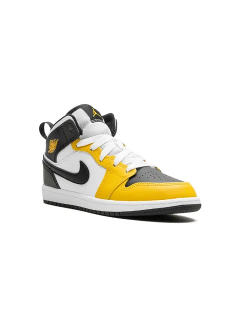 Jordan Kids Jordan 1 Mid "Ochre" sneakers