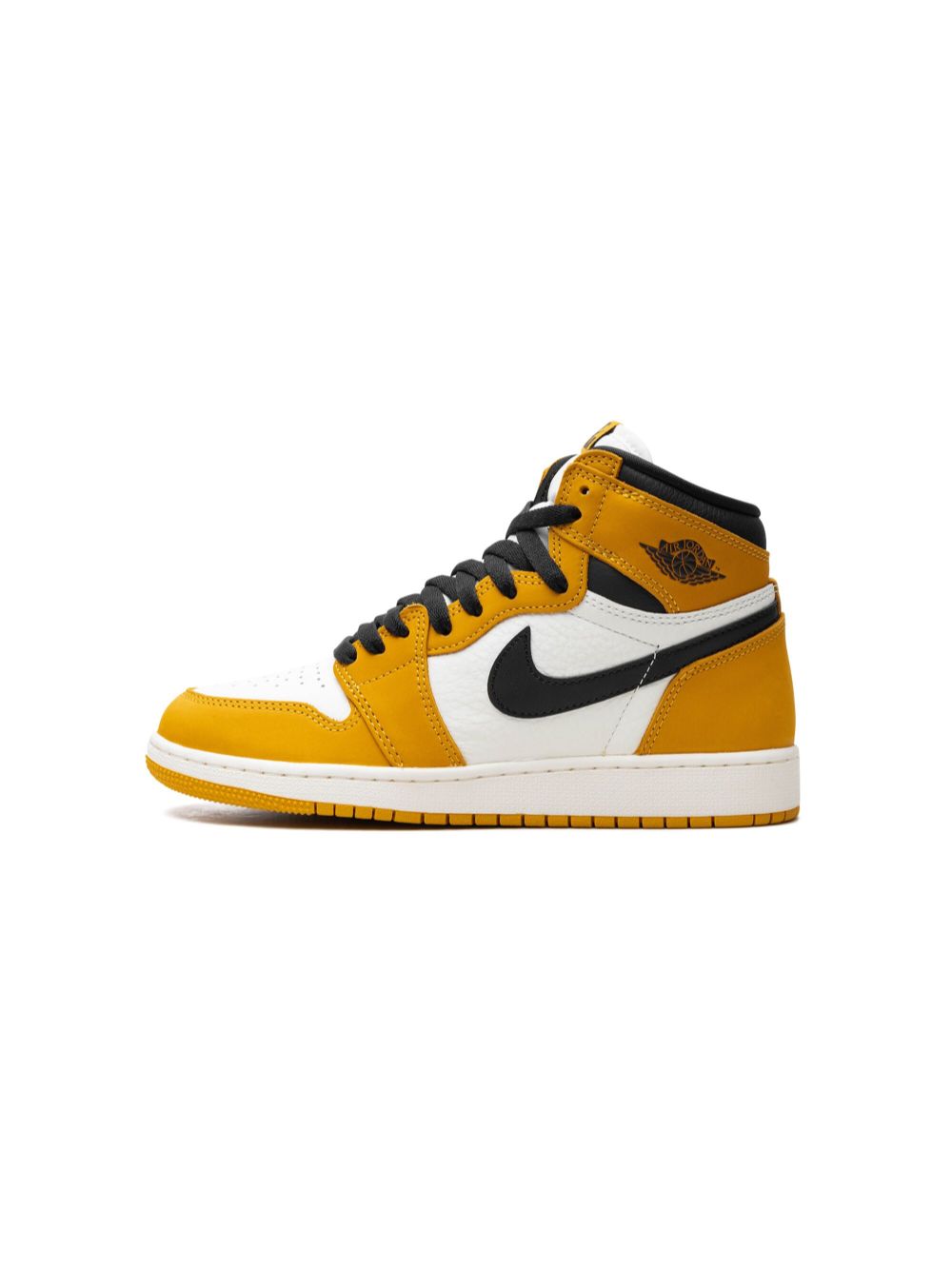 Retro jordan 1 on sale black and yellow