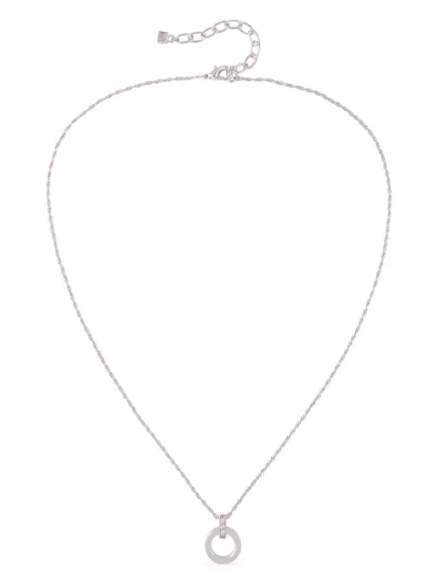 Nina Ricci 1980s pre-owned crystal-embellished pendant necklace