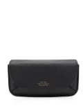Smythson leather sunglasses case - Black