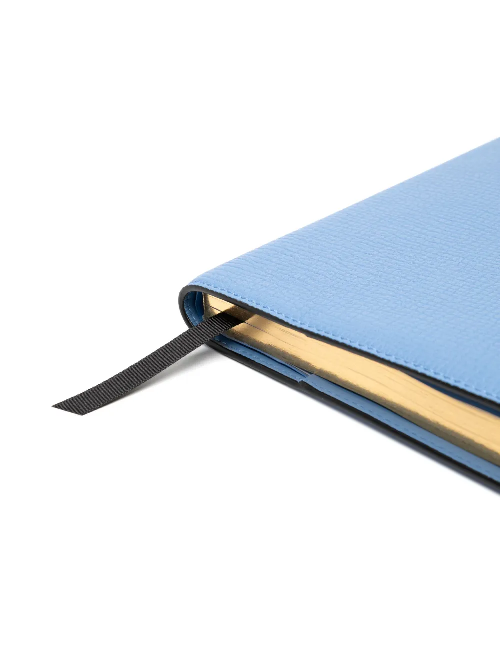 Smythson Ldw Evergreen Notebook In Blue