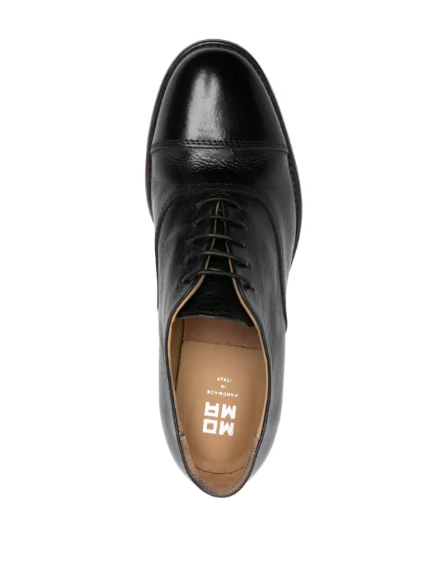 Moma Panelled Leather Oxford Shoes | Black | FARFETCH CA