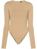 ENTIRE STUDIOS long-sleeved bodysuit - Neutrals