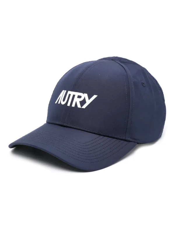 ★AUTRY★アイコニックロゴキャップ Autry ロゴ キャップ | ブルー | FARFETCH JP