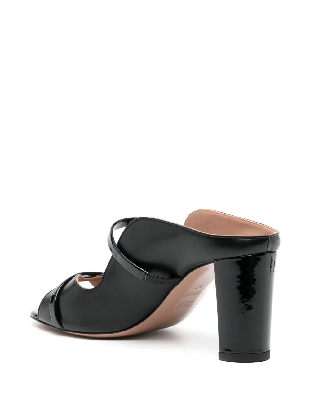 Malone Souliers 70mm leather sandals Black