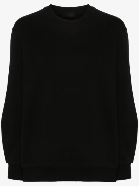 Moncler Katoenen sweater met logo-reliëf