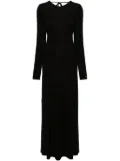 TWINSET logo-plaque dress - Black