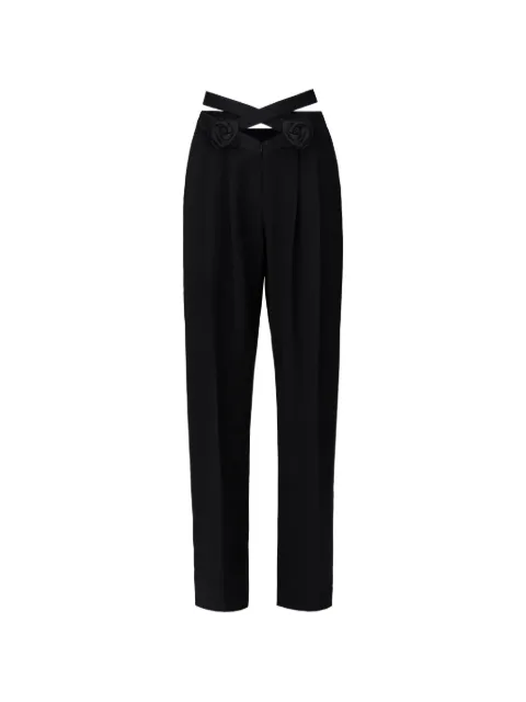 Seen Users Pantaloni Wrapped In Roses sartoriali