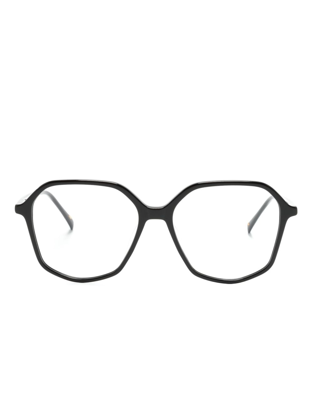 gigi studios lunettes de vue cora à monture oversize - noir