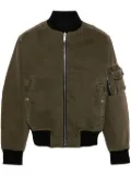 Givenchy logo-print reversible bomber jacket - Brown