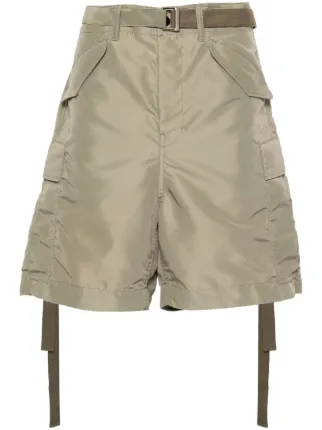 Sacai カーゴショーツ | グリーン | FARFETCH JP