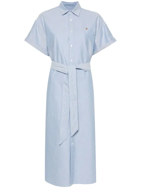 Polo Ralph Lauren Polo Pony-embroidered shirt dress 211935153 - 0