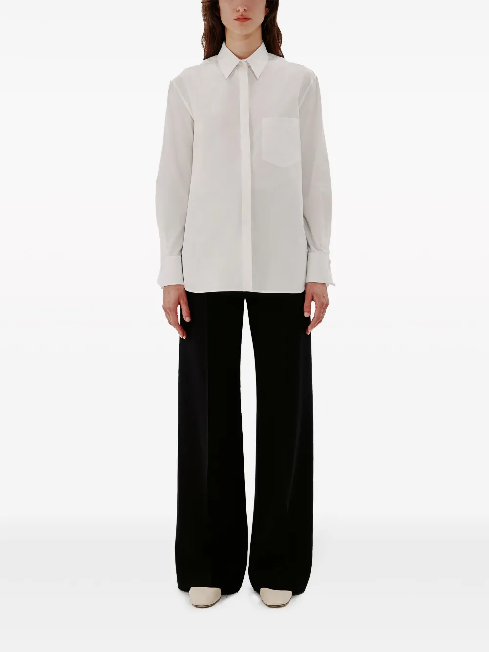  Another Tomorrow Camicia - Bianco 