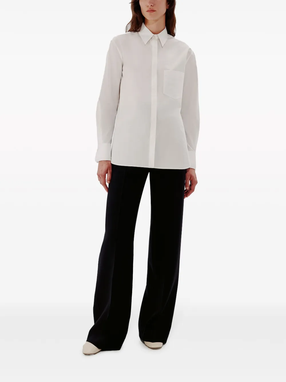  Another Tomorrow Camicia - Bianco 