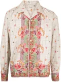 BODE floral-print cotton shirt - Multicolour