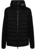 Moncler panelled hooded jacket - Black