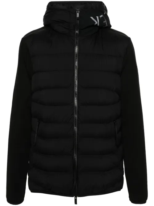 Moncler veste à patch logo - Noir - Moncler - Modalova