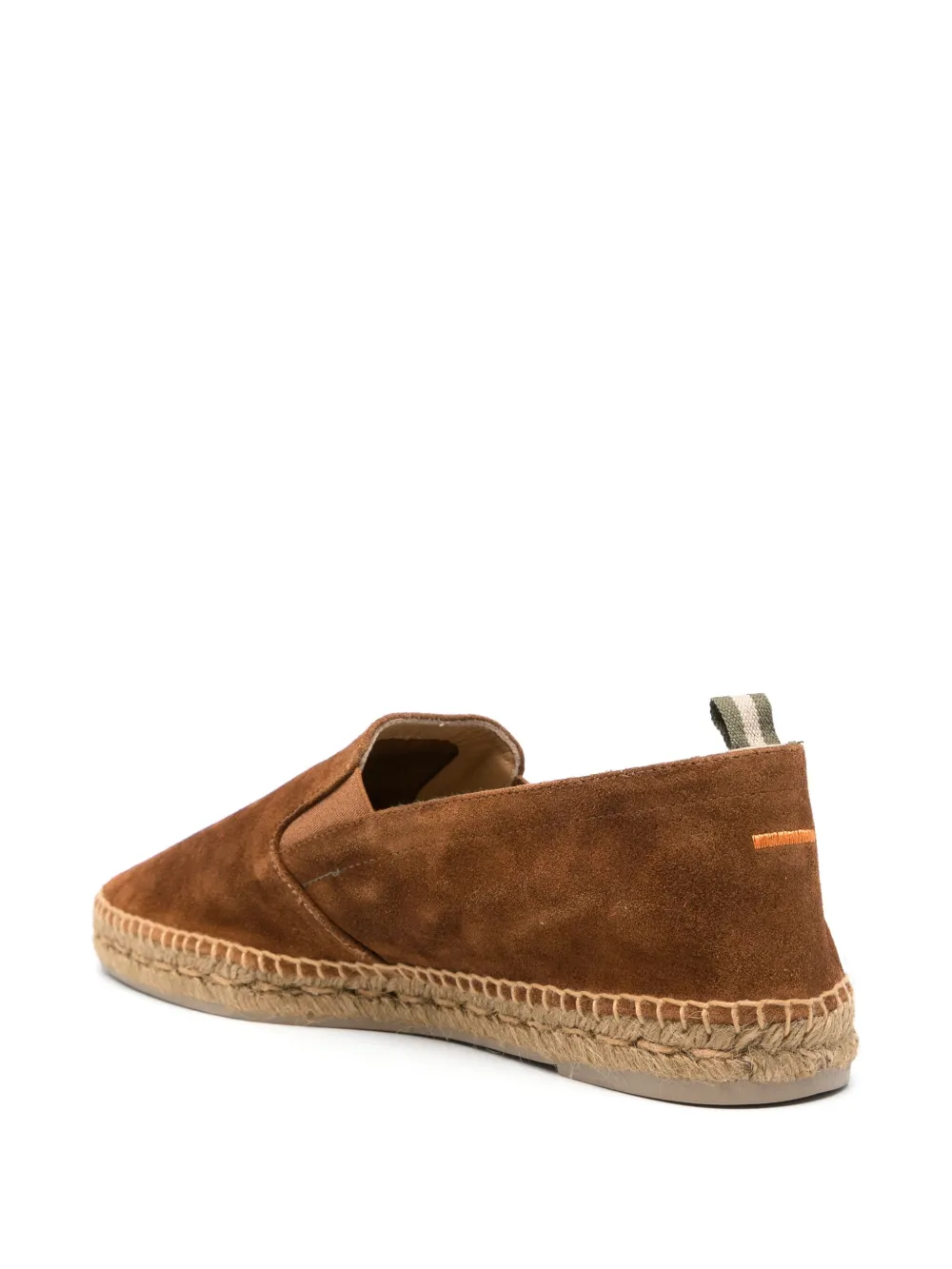 Shop Castaã±er Joel Suede Espadrilles In Brown