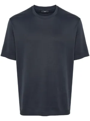 【送料&関税込】Herno Black Satin T-shirt HERNO(ヘルノ) Tシャツ・カットソー(メンズ) - 海外通販のBUYMA