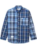 CHOCOOLATE checked cotton shirt - Blue