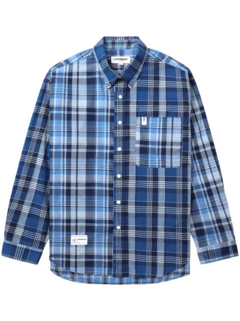 CHOCOOLATE checked cotton shirt