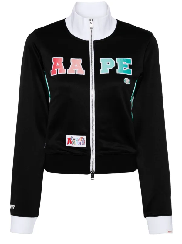 AAPE BY *A BATHING APE® ジップアップ ジャケット | ブラック
