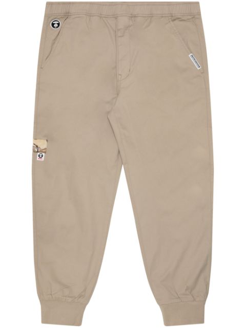 AAPE BY *A BATHING APE® Trainingsbroek met logopatch