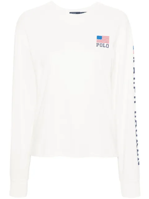 Polo Ralph Lauren logo-print cotton T-shirt