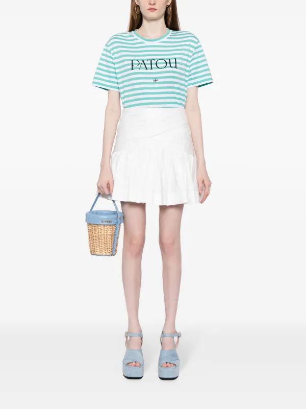 Patou ストライプ Tシャツ | ブルー | FARFETCH JP