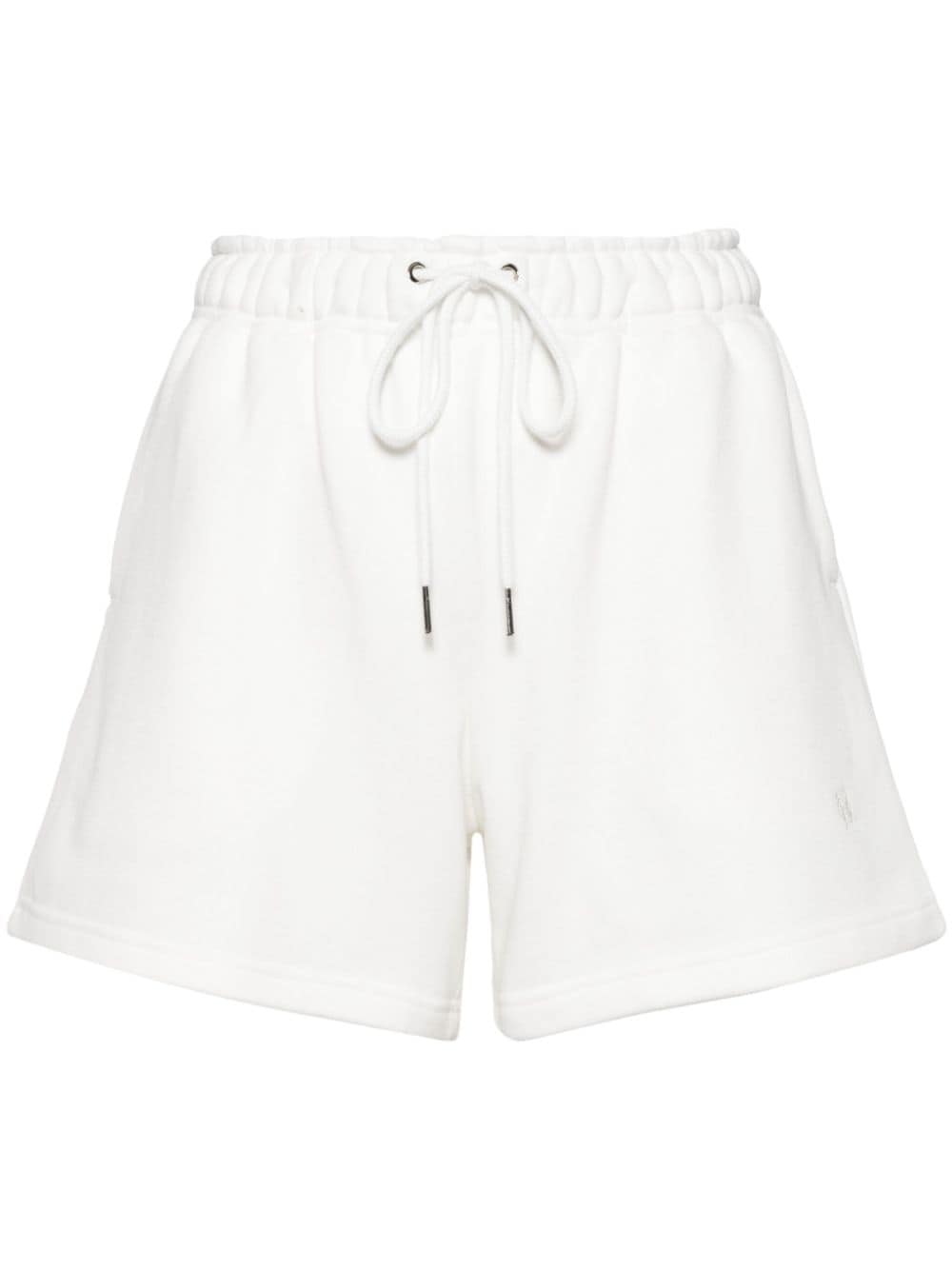Kimhēkim Drawstring-waist Cotton Shorts In White
