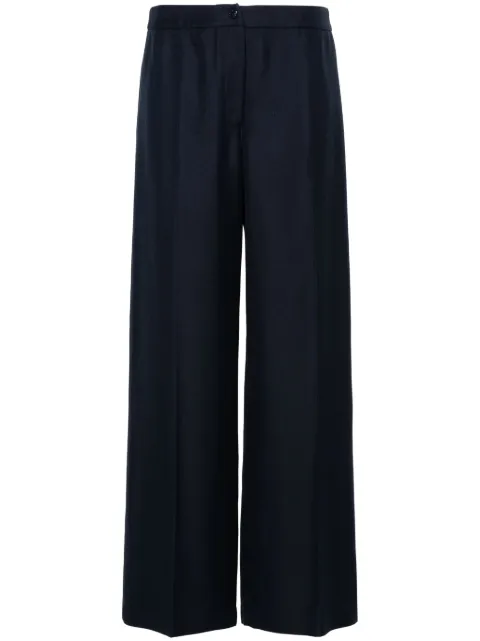 Moncler twill palazzo trousers