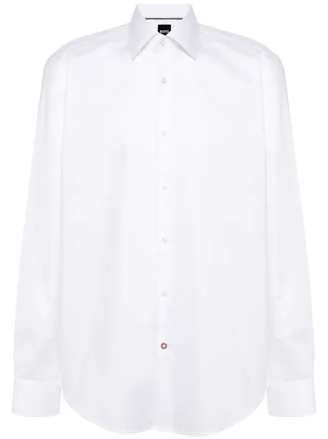 BOSS long-sleeve poplin shirt