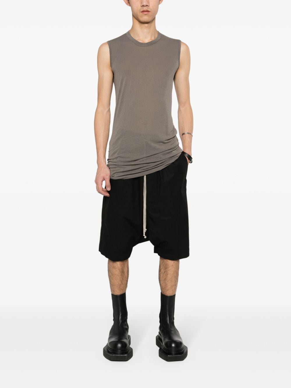 Rick Owens Tanktop met ronde hals - Grijs