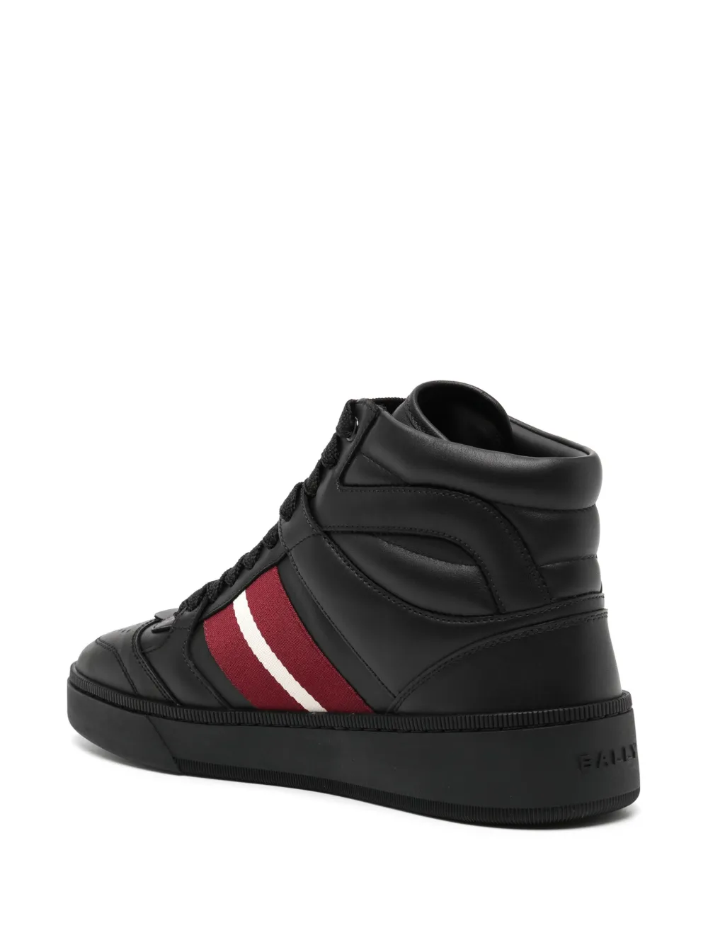 Bally Raise leather sneakers Black