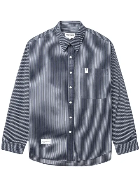 CHOCOOLATE striped cotton shirt