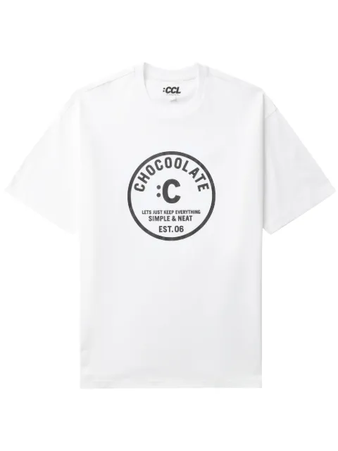 CHOCOOLATE playera con logo estampado
