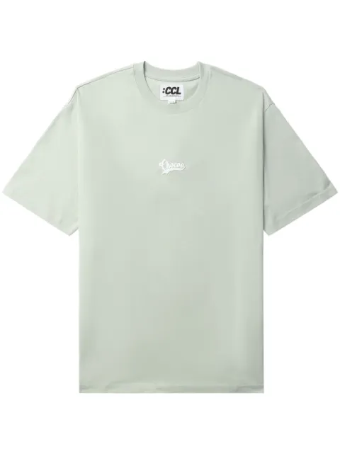 CHOCOOLATE logo-print cotton T-shirt