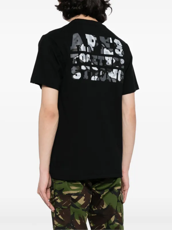 Bathing ape clearance camo t shirt