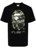 A BATHING APE® Camo Big Ape-print T-shirt - Black