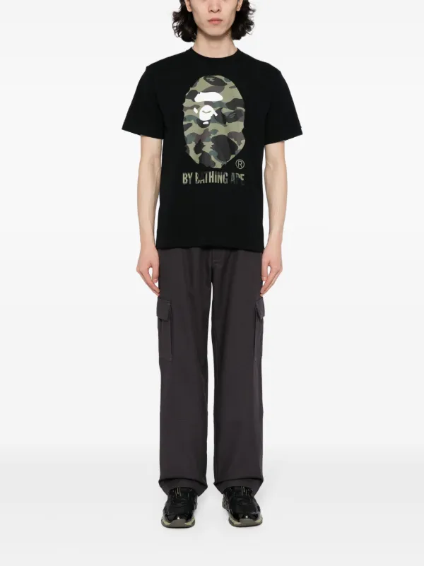 A BATHING APE® ロゴ Tシャツ | ブラック | FARFETCH JP